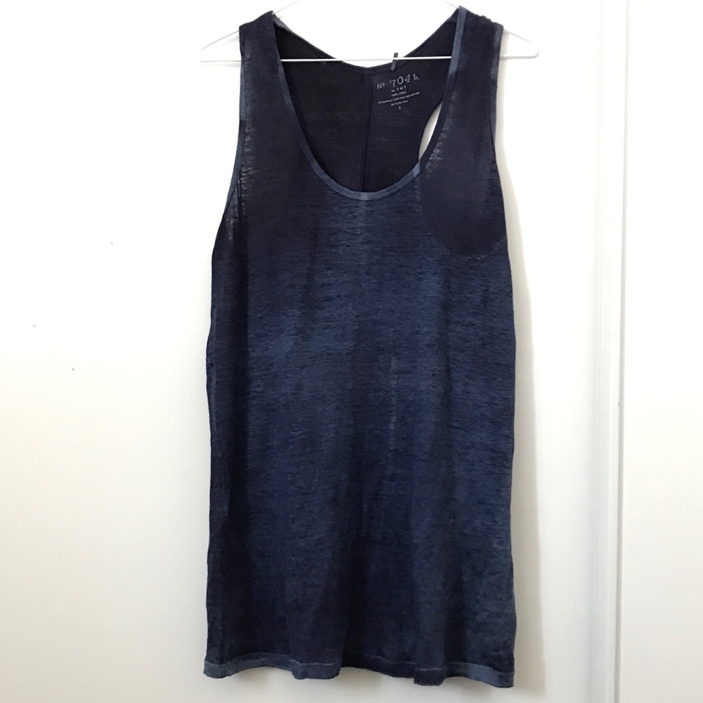 TNT No 704 b. Blue Tank Top
